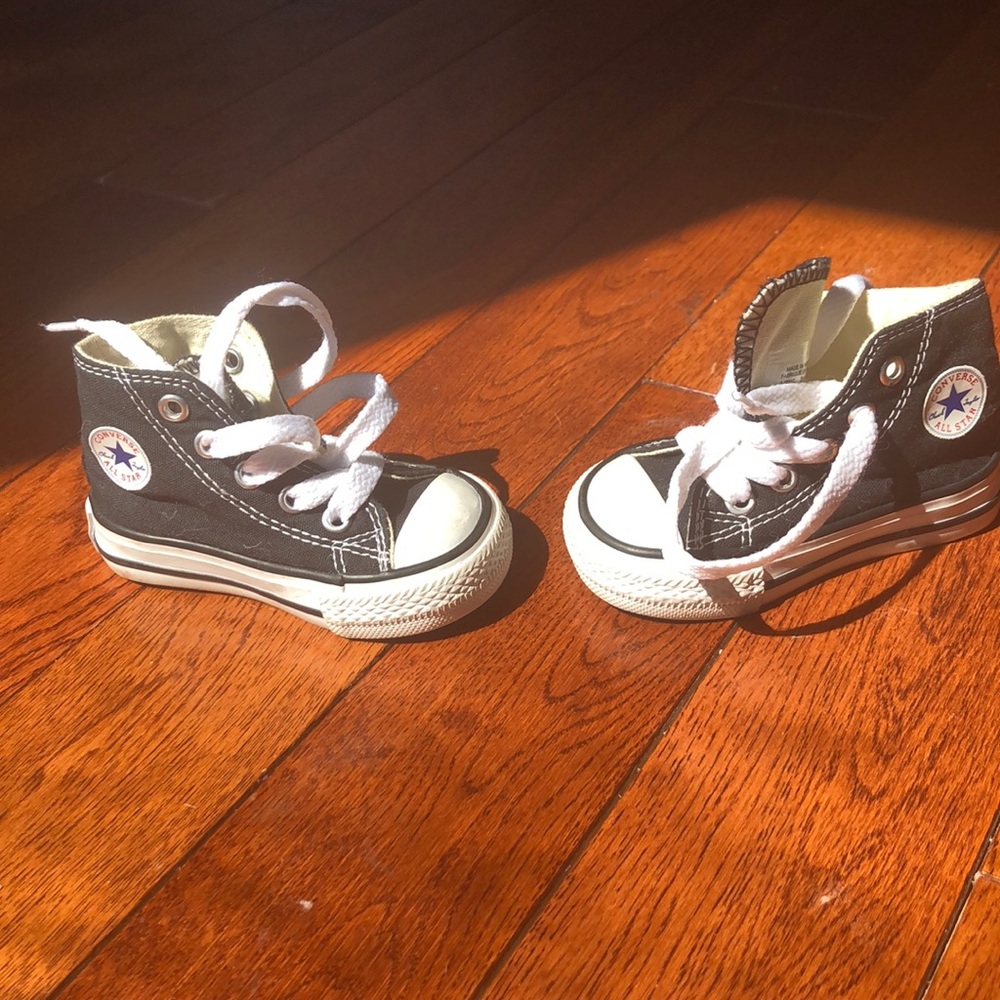 New Black Converse